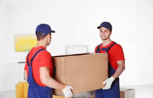 Man with a van assisting with a move in Bromley