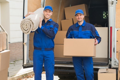 Experienced house removalists at work in Bromley