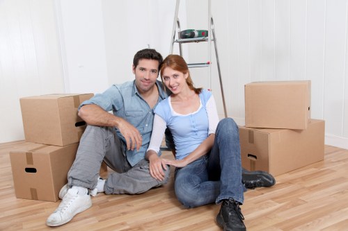 Detailed planning and setup during office move in Storage Bromley