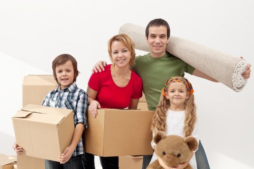 Secure storage units available in Bromley for moving trucks